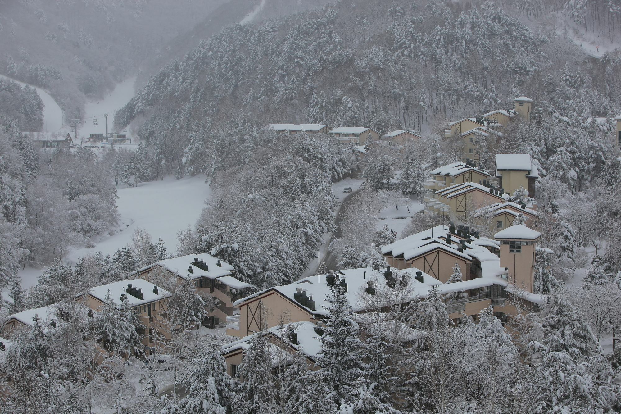 Yongpyong Resort Villa Condominium Phjongcshang Kültér fotó