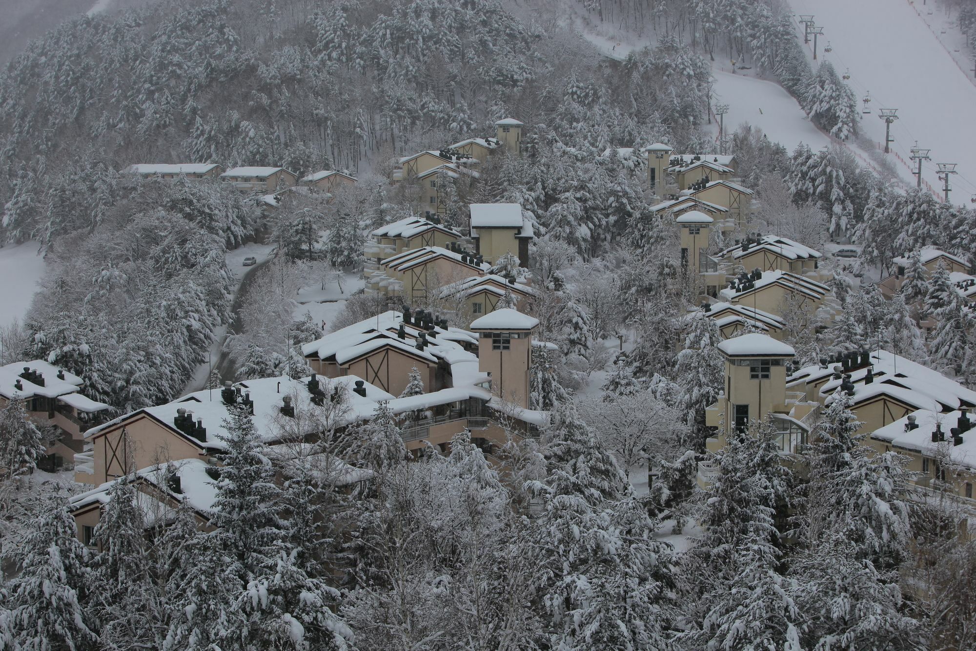 Yongpyong Resort Villa Condominium Phjongcshang Kültér fotó